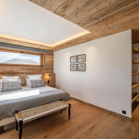 De Luxe Familial Avec Piscine Et Sauna, Proche Des Pistes Et Commodites A Le Praz - Fr-1-568-37 Σαλέ *