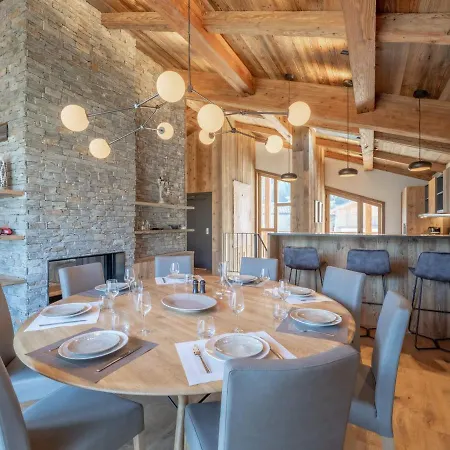 Chalé Familial Avec Piscine Et Animaux Admis Proche Pistes Courchevel