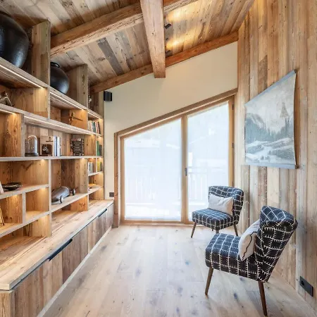 Familial Avec Piscine Et Animaux Admis Proche Pistes - Fr-1-568-37 Dağ evi Courchevel