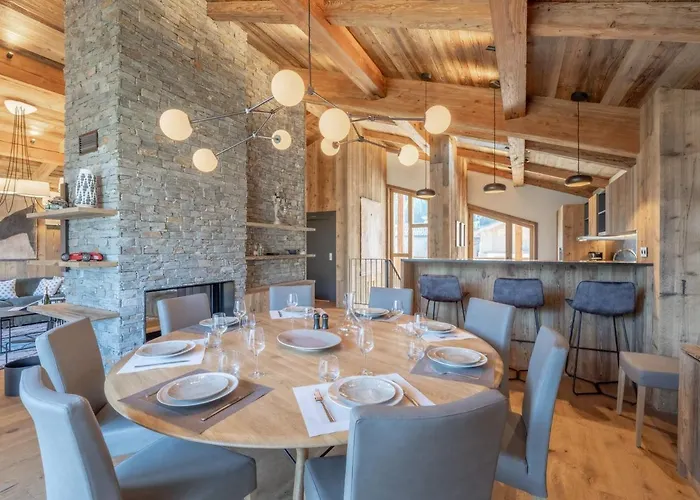 Dağ evi Familial Avec Piscine Et Animaux Admis Proche Pistes - Fr-1-568-37 Courchevel